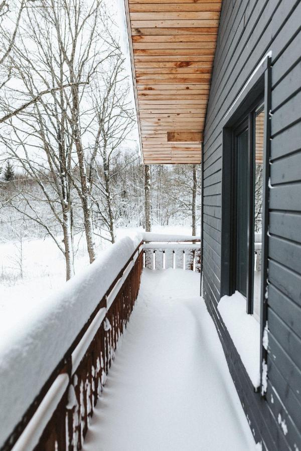 Sniegi Apartments With Sauna Madona Dış mekan fotoğraf