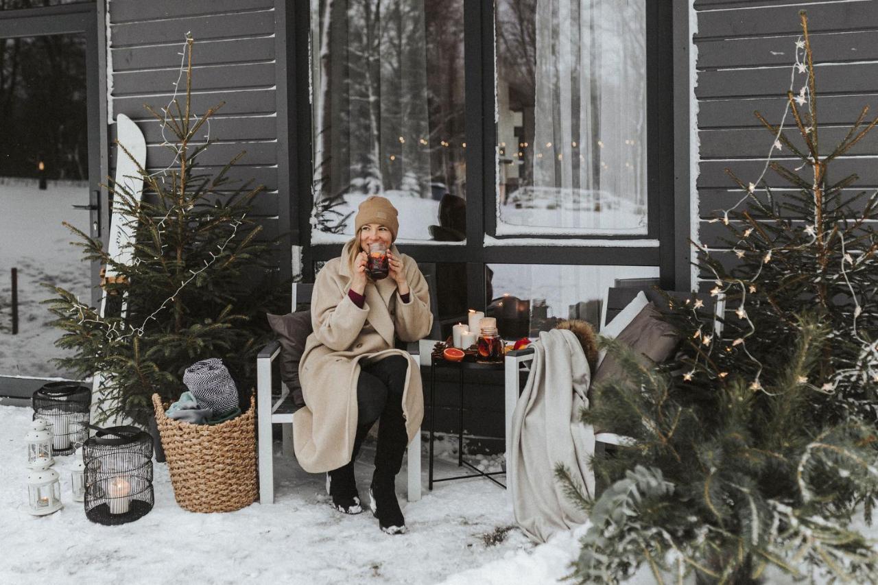 Sniegi Apartments With Sauna Madona Dış mekan fotoğraf